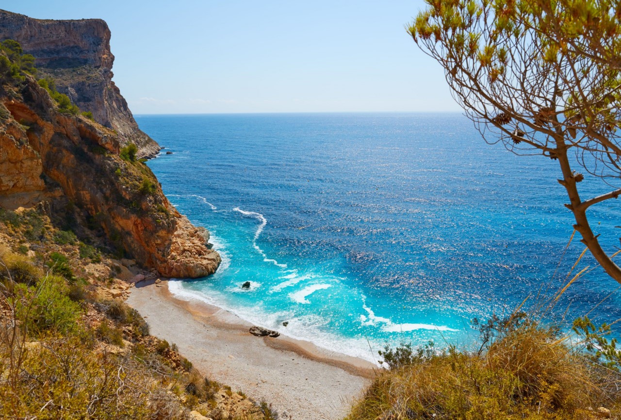 Cala Moraig on the Costa Blanca